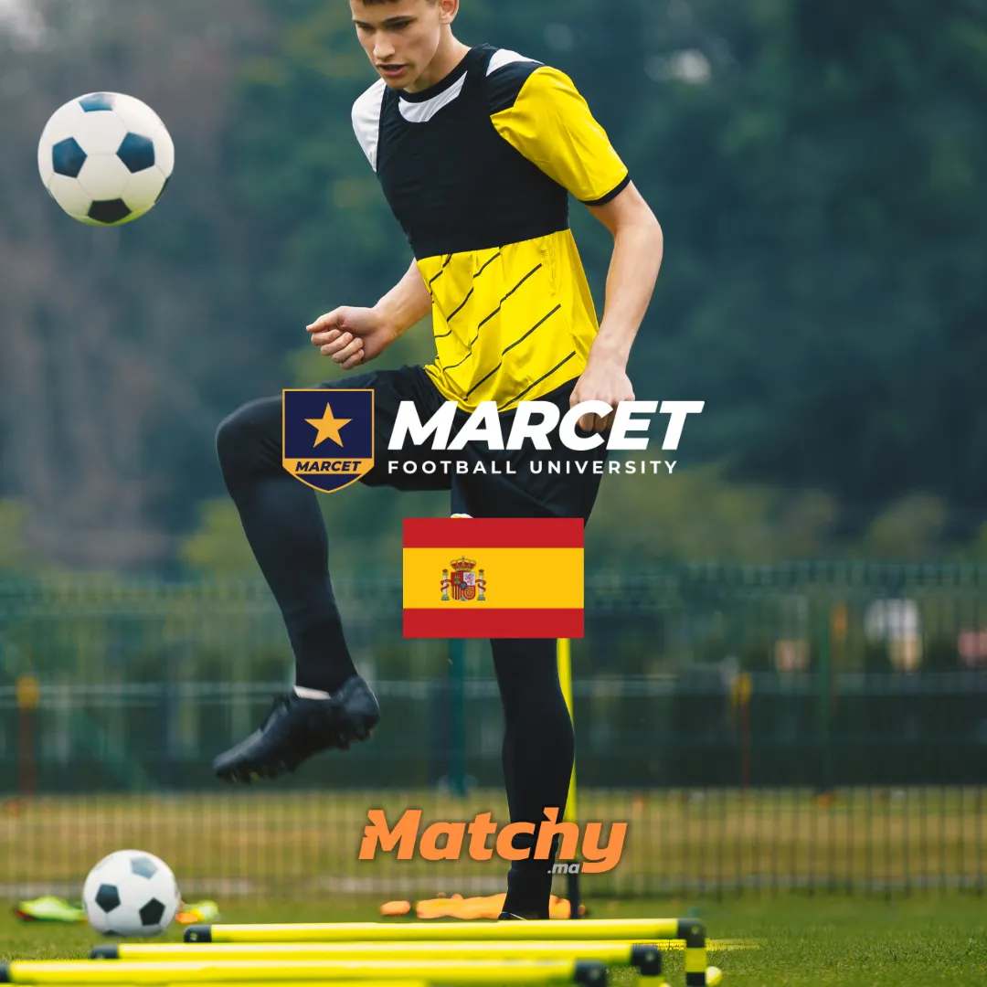 Test Football Espagne 2025 : Rejoignez l’Académie Marcet à Barcelone – Une Opportunité Unique pour les Talents du Maroc
